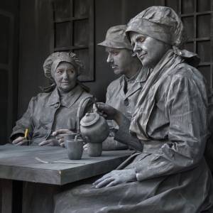 Statues en Marche (statues vivantes à Marche-en-Famenne) par Statues en Marche (statues vivantes à Marche-en-Famenne)